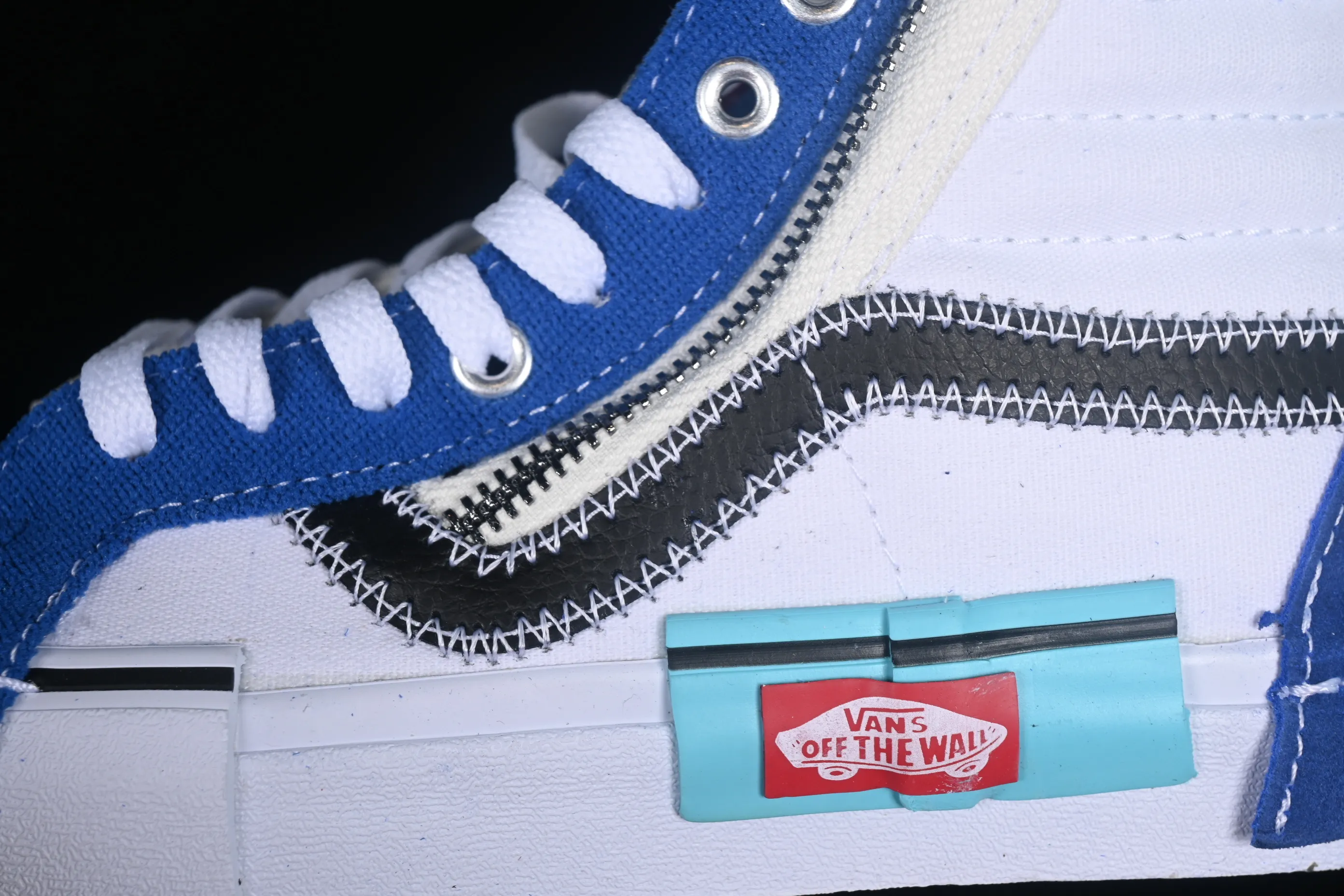 All categories Vans Vans series Vans Hi Vans high-top Vans Vault Sk8-Hi Cap LX deconstruction high-top canvas sneakers VN0A3WM1XHR